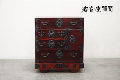 岩谷堂箪笥 高価買取-アドア東京-港区 4段 車箪笥 チェスト 欅 漆 南部