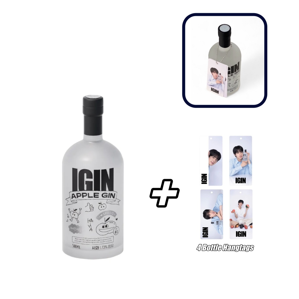 JIN IGIN Apple Gin + Exclusive Hang Tags | A-KPOP