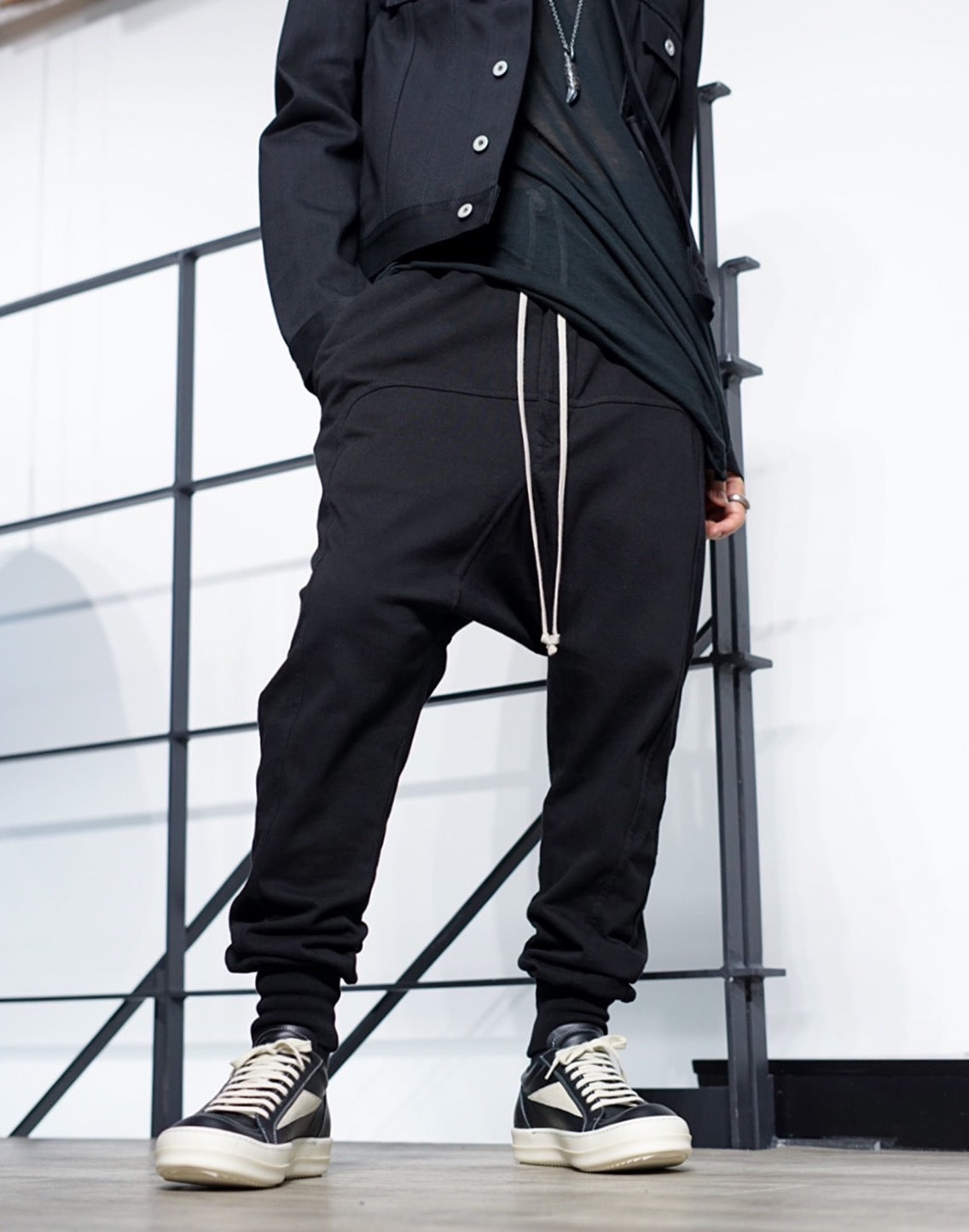 Rick Owens DRKSHADOW サルエルパンツ ショーツ Rick Owens drkshdw