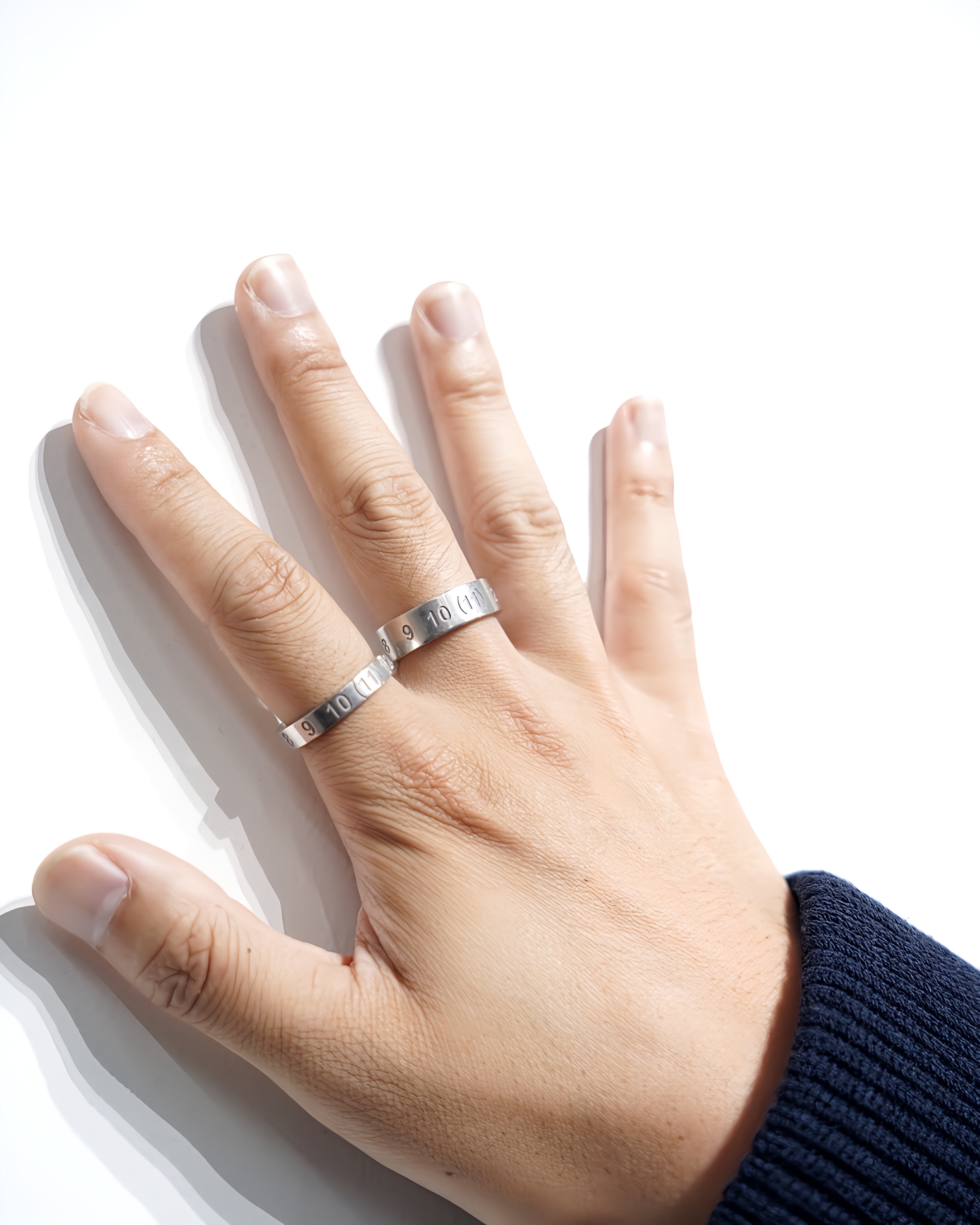 メゾンマルジェラ Maison Margiela ジルコニアリング sizeS