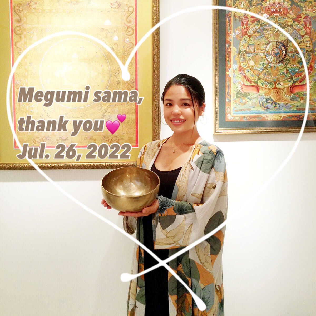 チベット・シンギングボウル 渋金・中 | amanamana