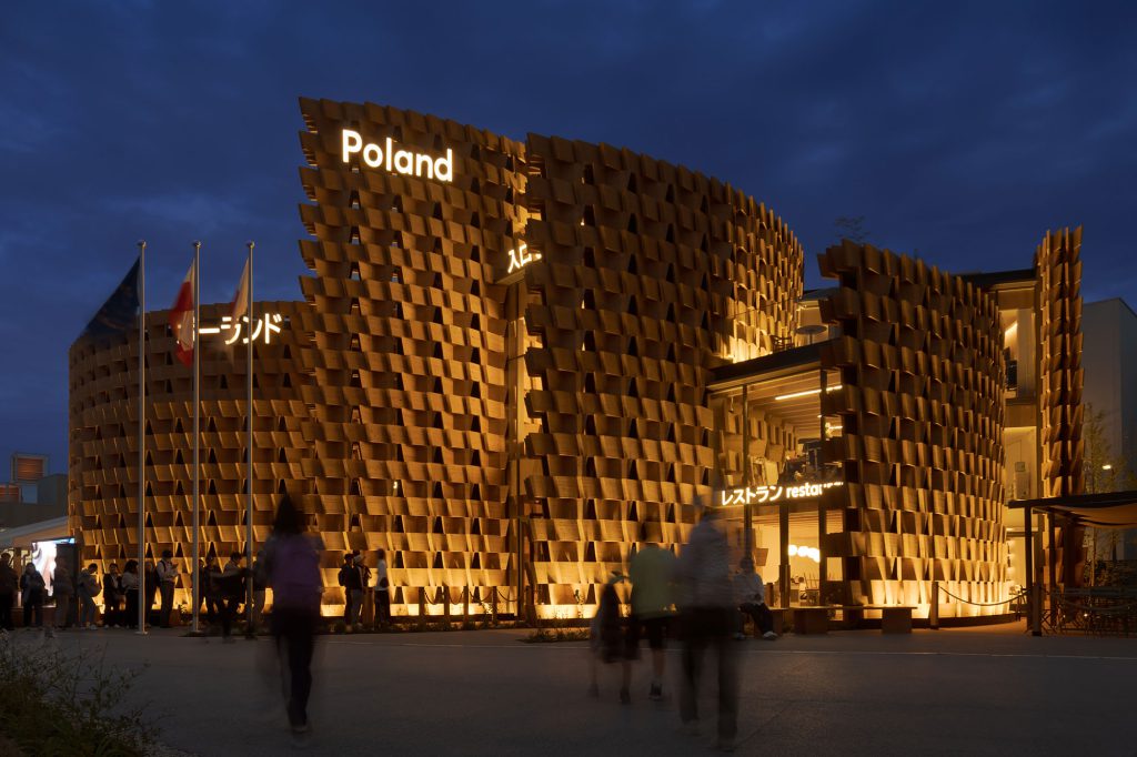 Poland Pavilion at Expo 2025 Osaka, Kansai, JAPAN - AMBER