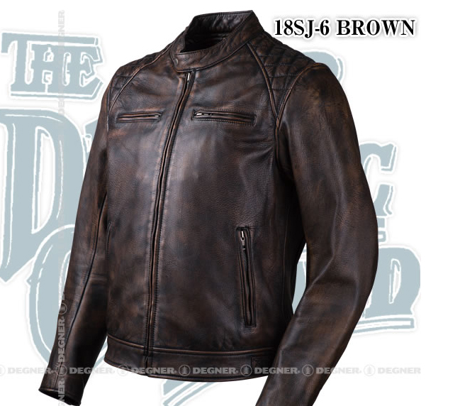 18SJ-6 ゴートレザージャケット - DEGNER | アンバーピース