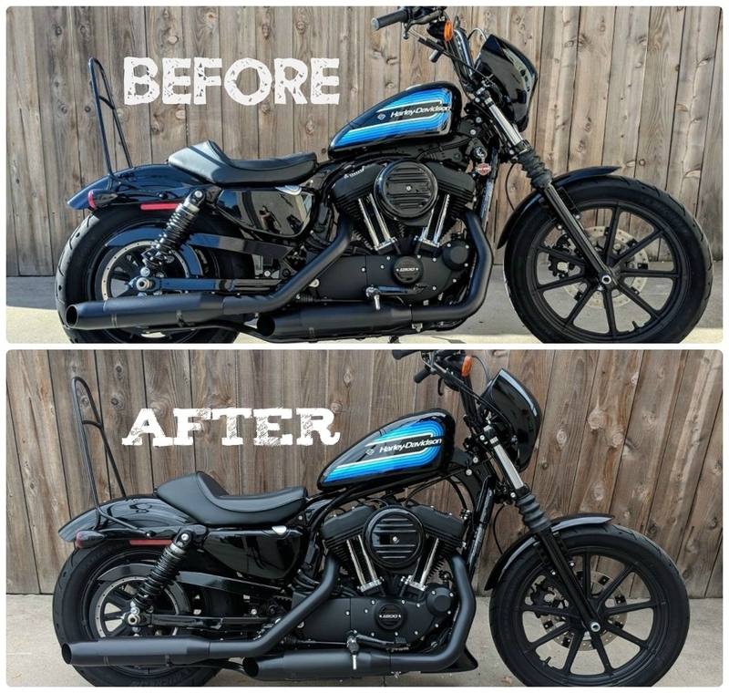 ハーレー XG750 street タンクアップキット