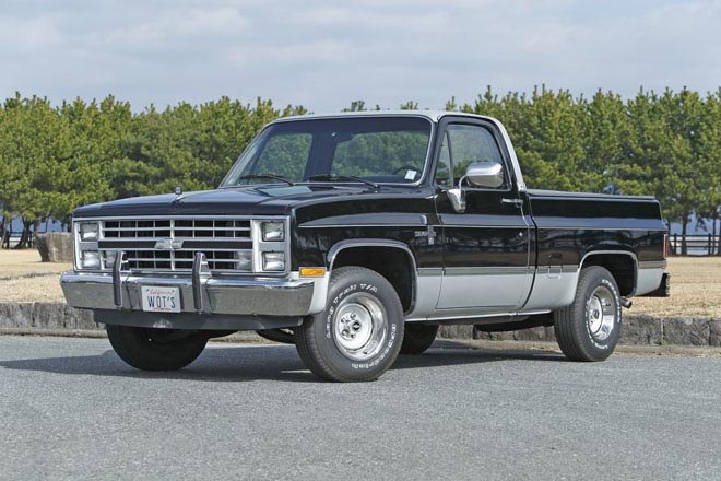 シボレーC-10シルバラード】アメリカンピックアップとしては少数派だっ