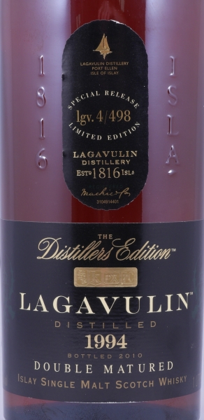 Lagavulin 1994 16 Year Distillers Edition 2010 lgv.4/498 Whisky 43.0%