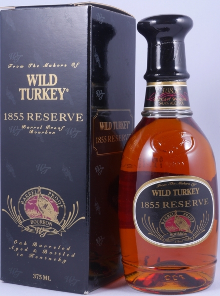 Wild Turkey 1855 Reserve Batch No. W-T-01-96 Bourbon Whiskey 54.4%