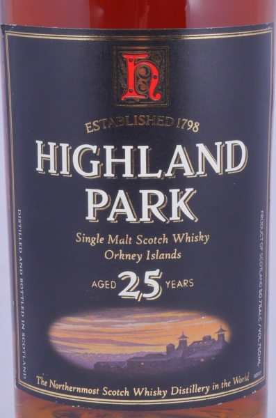Highland Park 25 Year Release 2004 Remy Amerique Scotch Whisky 50.7%