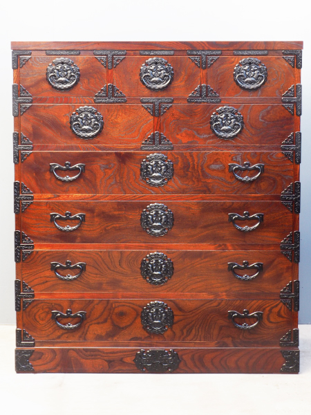 和箪笥 骨董 薬箪家具 古道具 民藝 侘寂 骨董 富山薬箪笥 古美術Antique Sam's