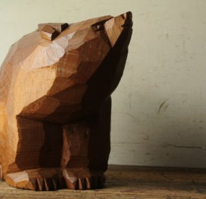 商品カテゴリー：木彫り熊 - アンティーク雑貨・古道具の札幌