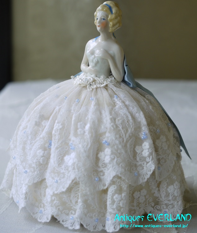 T様専用＞ピンクッションドール Blue Eyes＜ご決済用 - アンティーク