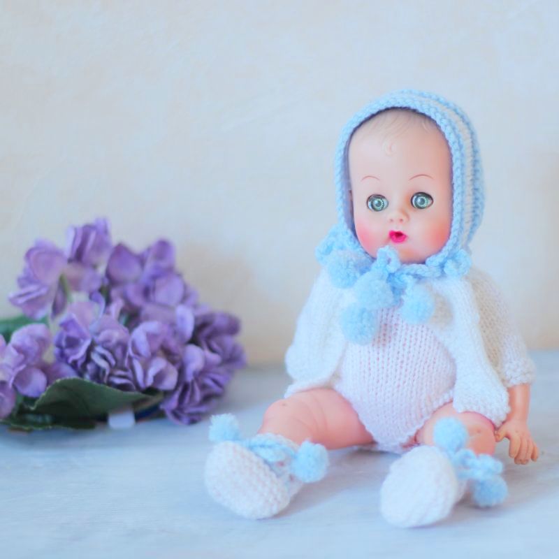 ベビードール ビスクドール 昭和レトロ インテリア 人形 赤ちゃん 即納