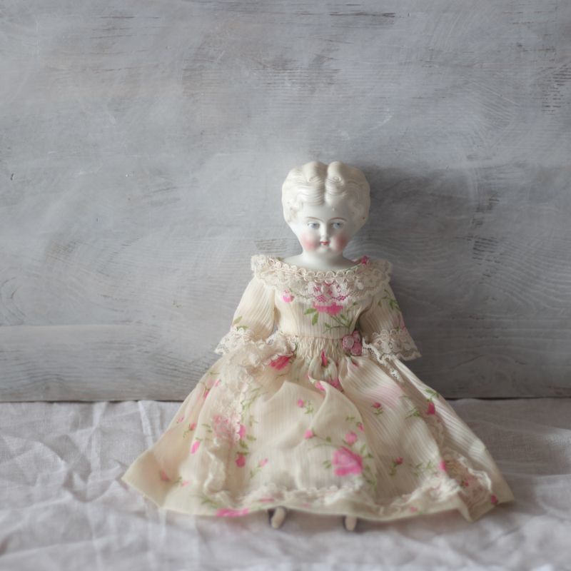 ドイツアンティーク チャイナヘッドドール 30cm チャイナヘッドドール