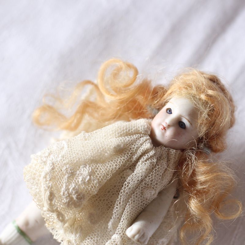 ◎シモンハルビック アンティーク ビスクドール SH ドイツ人形 E