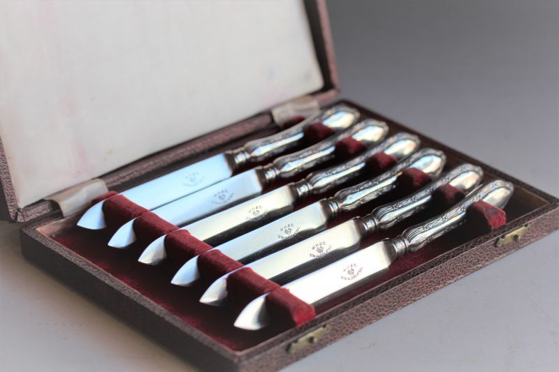 ティーナイフ 6本セット箱入り - Antiques Violetta