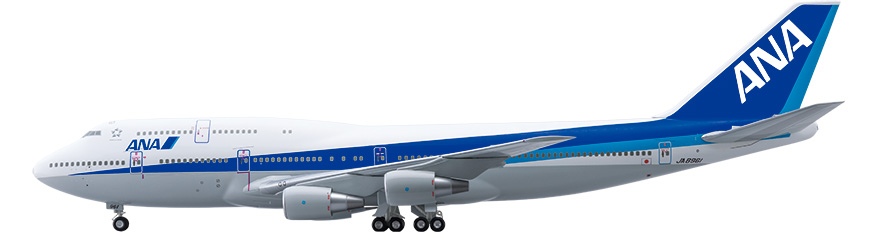 ANA 全日空 1/200 B747-400 ジャンボジェット NH20129 1:200 BOEING
