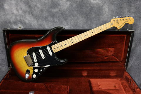 1976 Fender Stratocaster, Sunburst – Andy Baxter Bass & Guitars