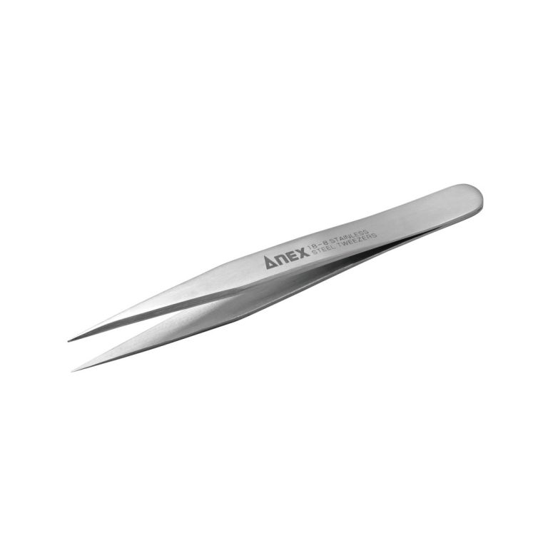 ステンレスピンセット 先細型120mm （SUS304） | ANEXブランドの