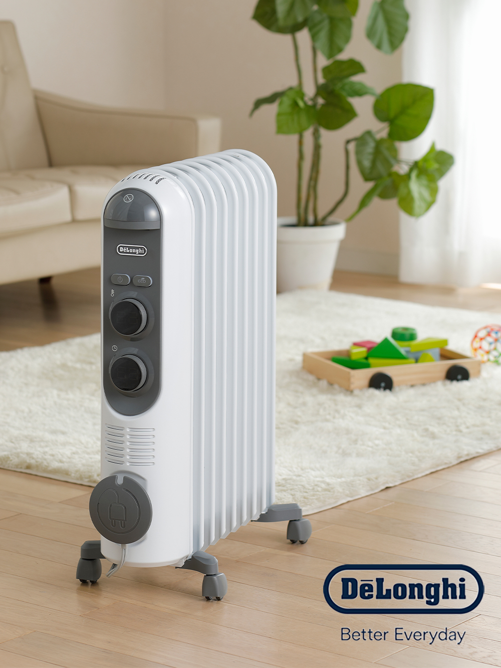 DeLonghi オイルヒーター RHJ335M0812-DG 保証書付き DeLonghi オイル