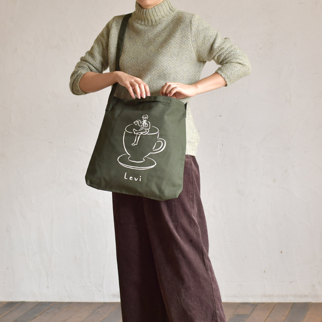 進撃の巨人｜鬼頭祈コラボ 2WAYショルダートート