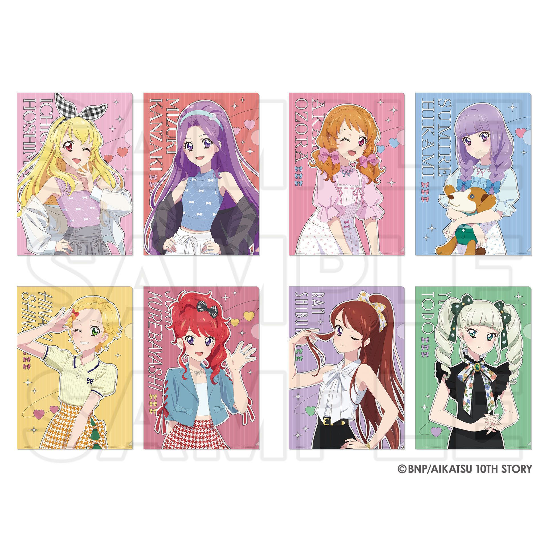 アイカツ！Link RIBBON リンクリボン 缶バッジ 氷上スミレ 本日10月20