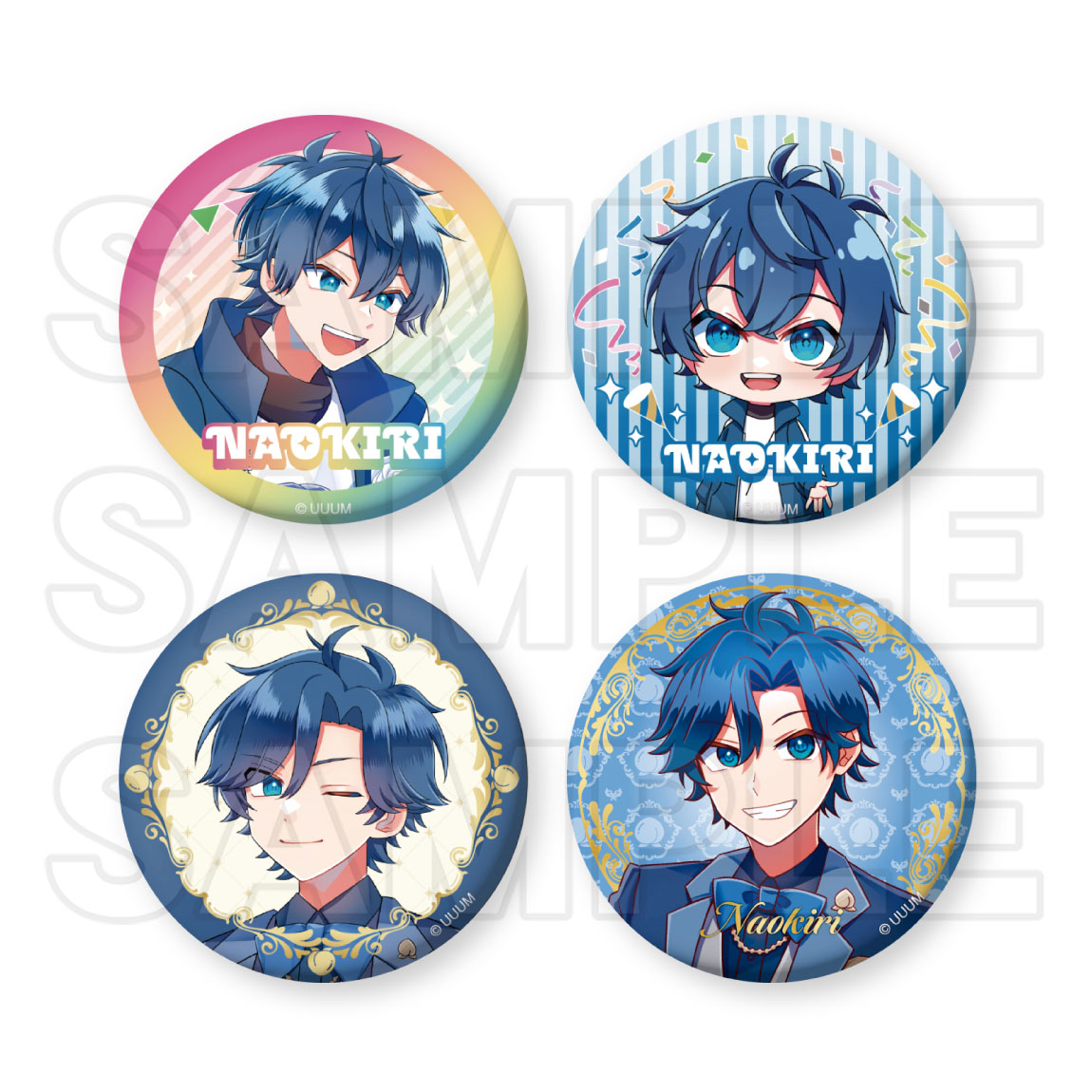 カラフルピーチ からぴち トレーディング直筆缶バッチ まとめ売り