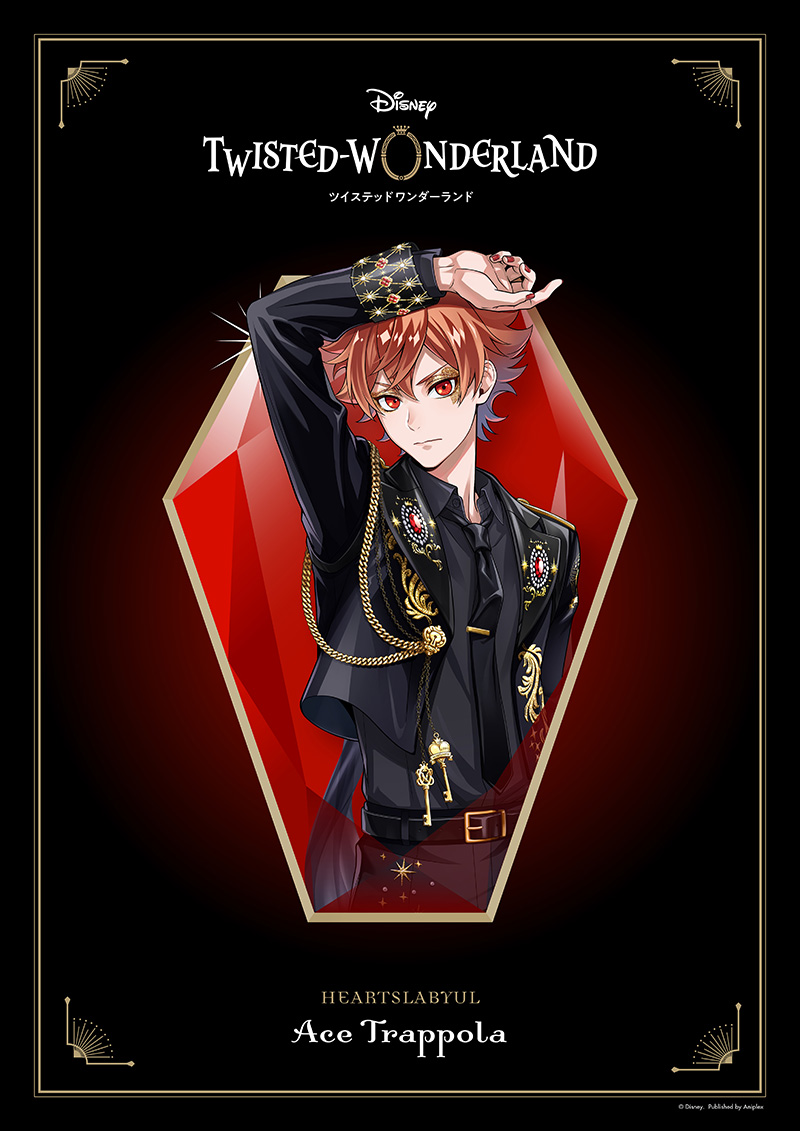 ツイステ エース 缶バッジ 10個 ポップアップ 5周年 ブレイジング