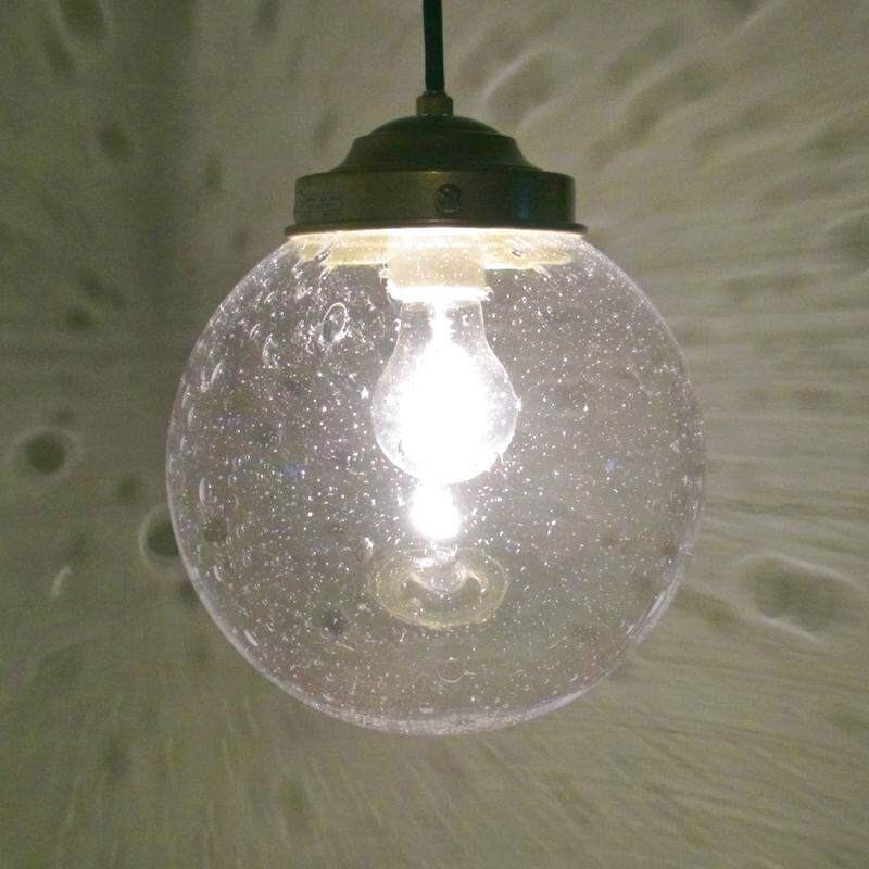 丸型ペンダントライト200泡クリアアトリエ Ansan