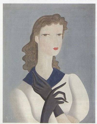 東郷青児「婦人像」の買取・査定は美術のプロにお任せ下さい。 | 絵画