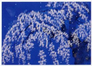 中島千波「岩根絞り椿」の買取・査定は美術のプロにお任せ下さい