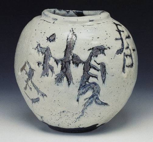 清水卯一 「蓬莱掛分扁壷「春夏秋冬」」の買取・査定は美術のプロにお