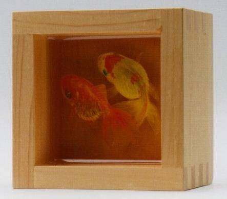 深堀隆介「金魚酒」 (3)の買取・査定は美術のプロにお任せ下さい