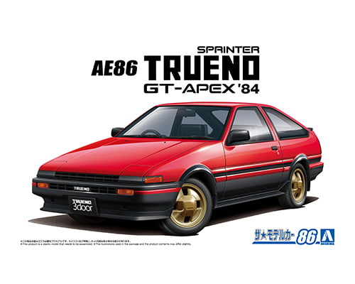 1/24 トヨタ AE86 スプリンタートレノGT-APEX '84｜株式会社 青島文化