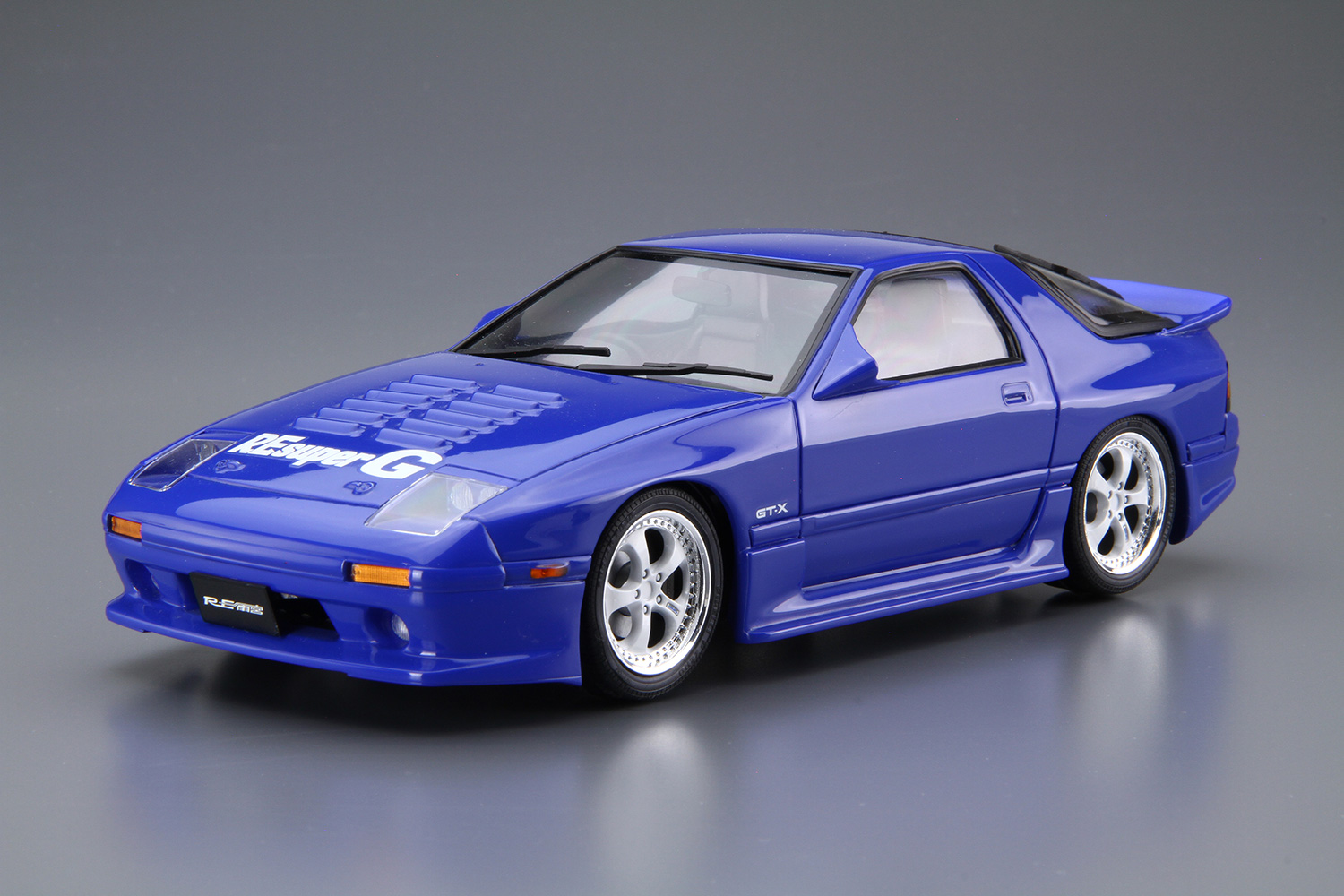 1/64 IG RE雨宮 RX-7 FC3S ブルー マツダ RX-7 (FC3S) RE雨宮 - RE雨宮