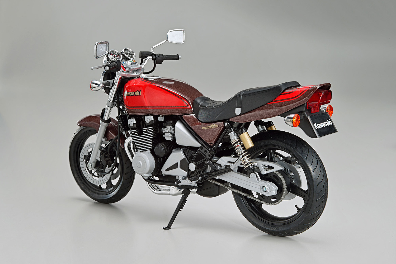 ゼファー Kawasaki バイク 俺のマシン プラモデル アオシマ 族車