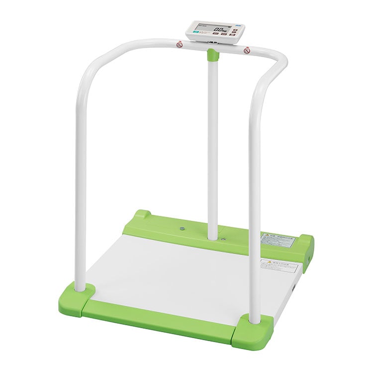 手すり付きデジタル体重計 AND AD-6107NW バリアフリースケール 手すり