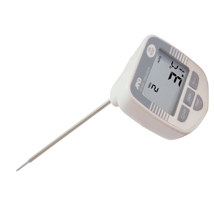 防水形メモリー付き中心温度計 AD-5628 | 電子計測機器 | 商品