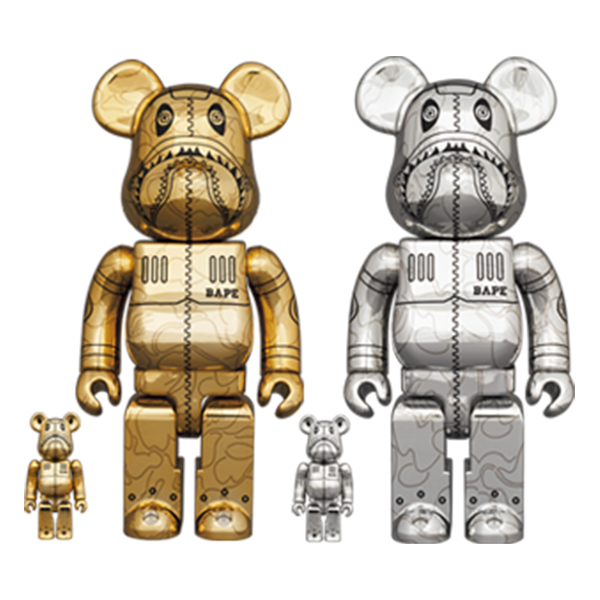 BE@RBRICK SORAYAMA × BABY MILO 1000% 2体 A BATHING APE® × HAJIME