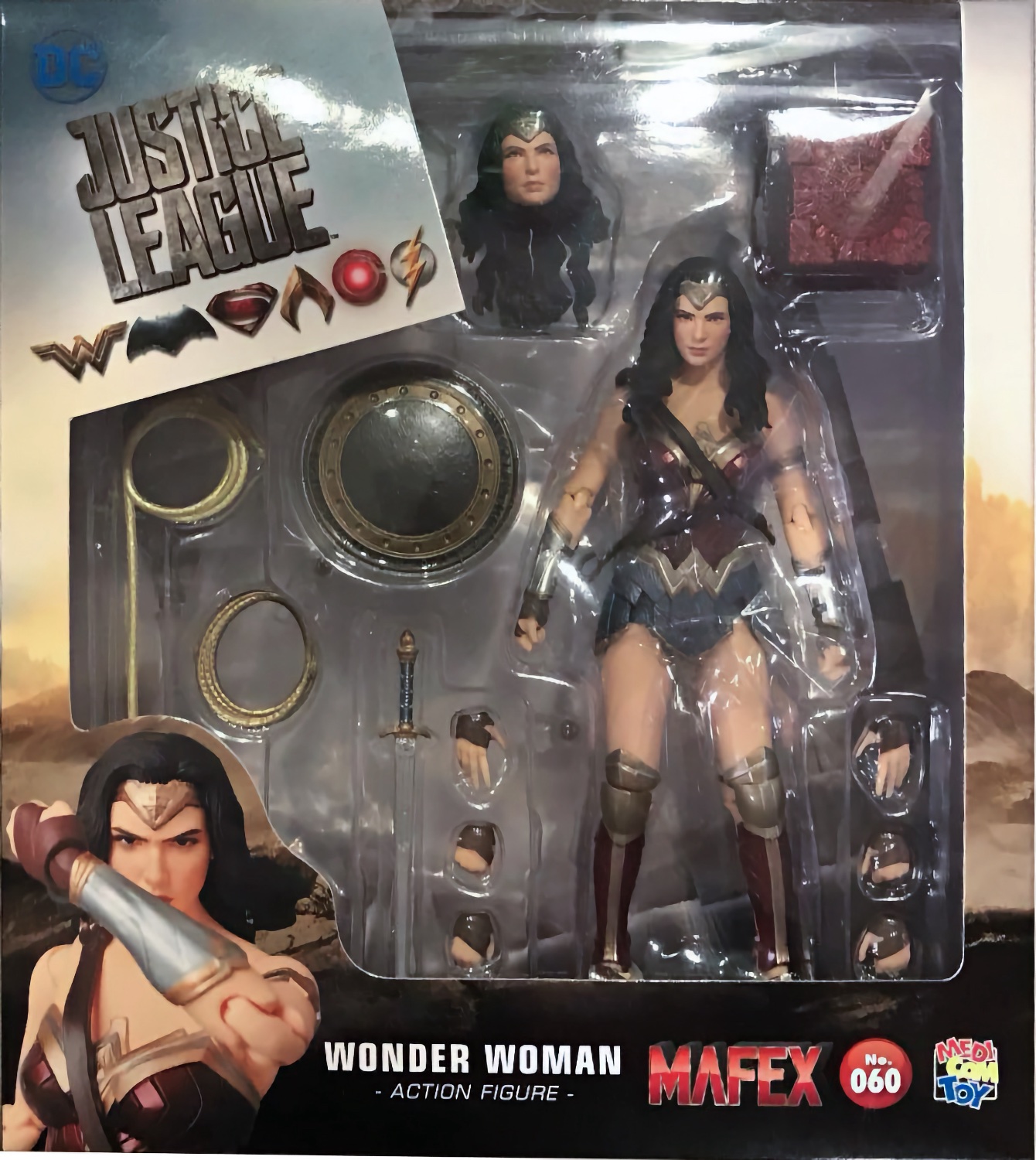 DC Mafex DC Comics Wonder Woman (Justice League)