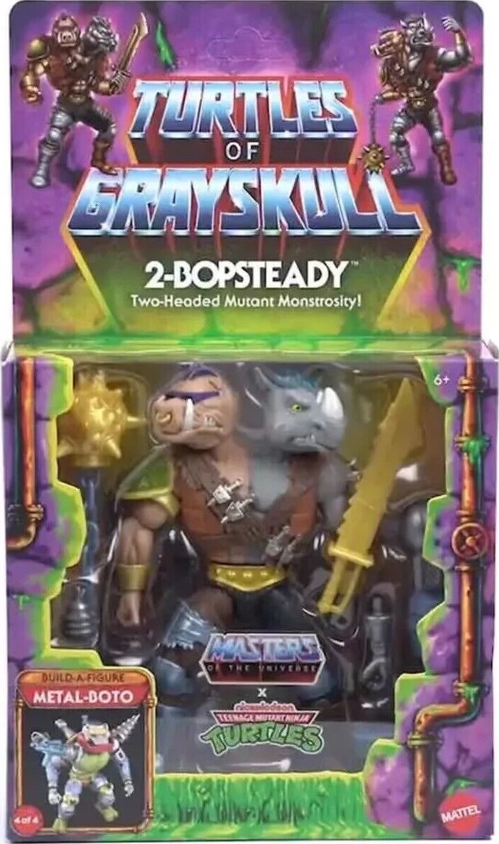 Masters of the Universe Origins 2-BopSteady (Turtles of Grayskull)