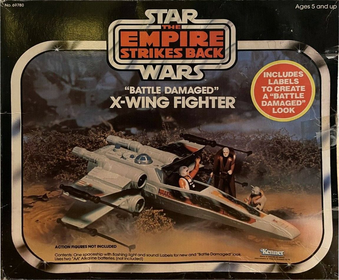Star Wars Kenner Vintage Collection X-Wing Fighter (Battle Damaged)