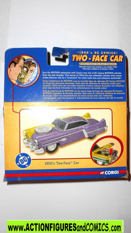 BATMAN corgi 2005 TWO FACE CAR 1950's 1:48 scale vehicle moc mib