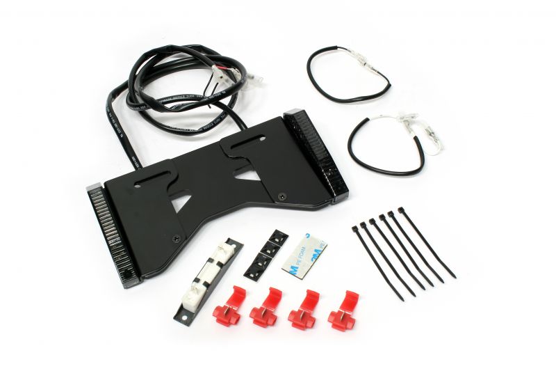 LEDウインカー MINI (スライド式ライセンスホルダー付) スモークレンズ