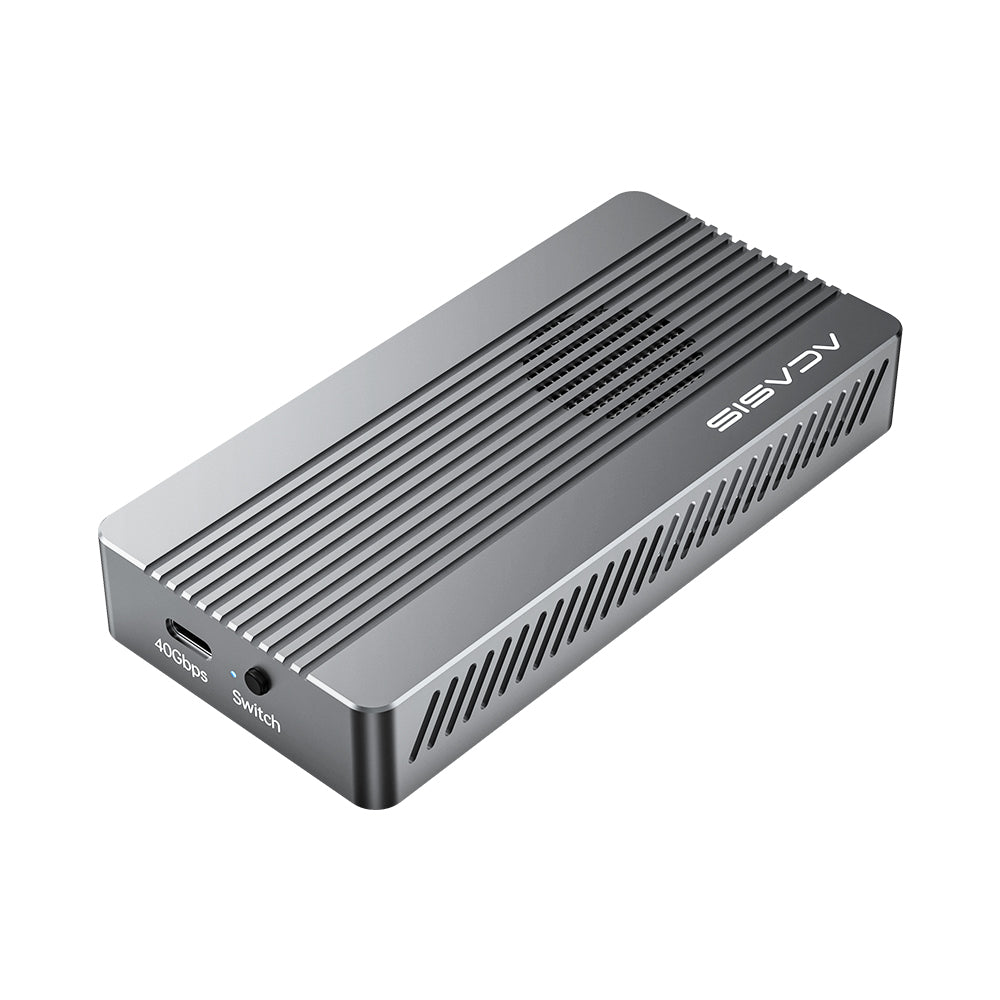 Acasis 40Gbps Tool-free M.2 NVMe SSD Enclosure Compatible with Thunder
