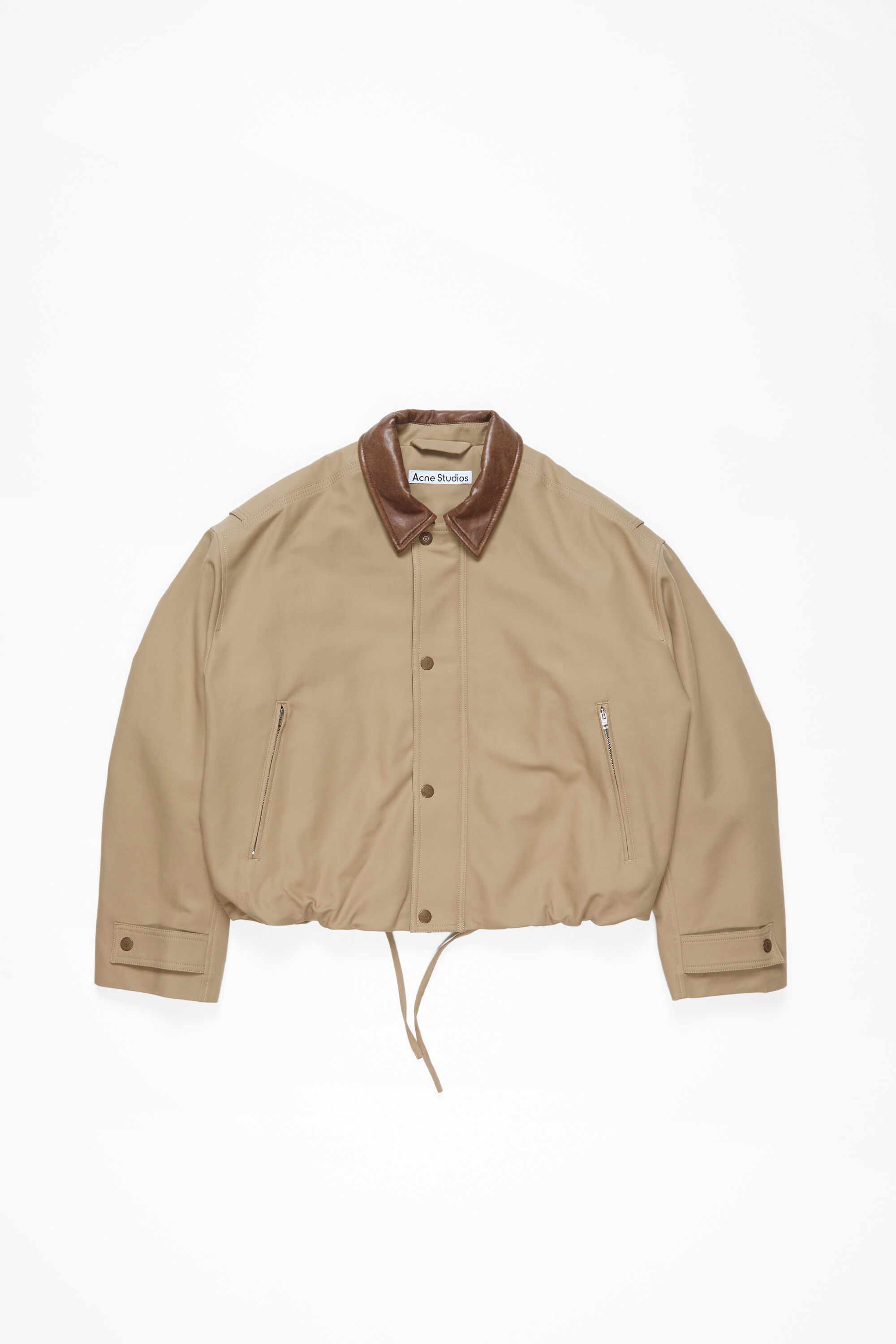 Acne Studios - Twill jacket - Khaki beige