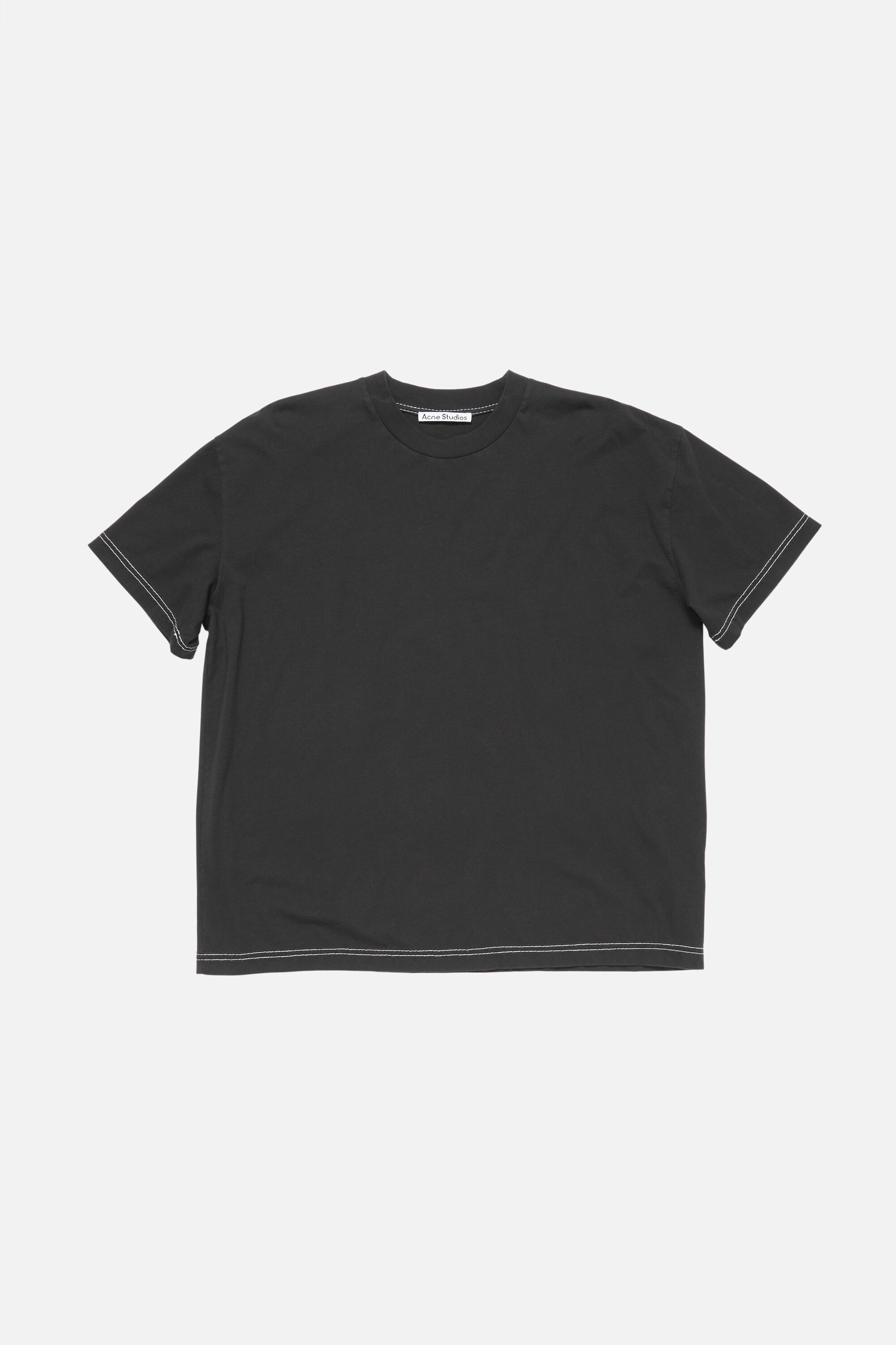 Acne Studios - Logo t-shirt - Faded black
