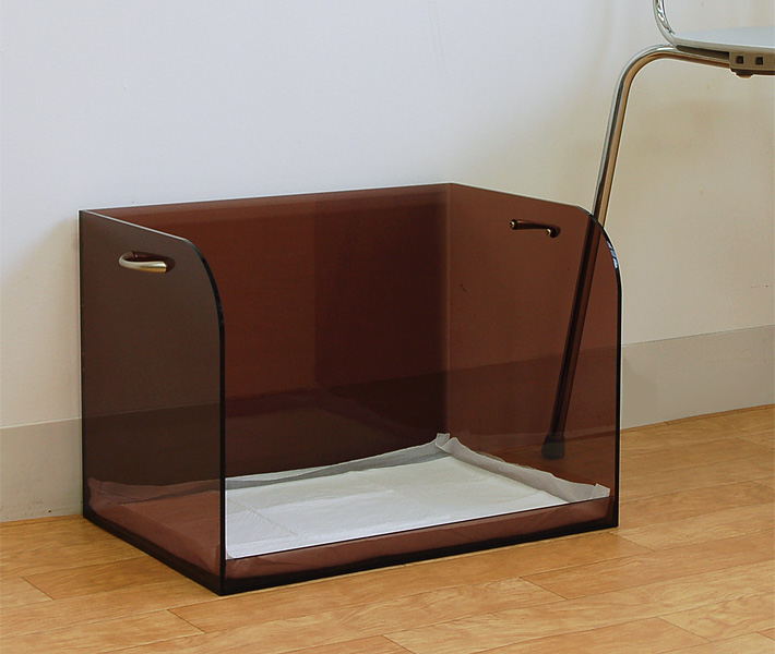 ペットアクリルトイレ ICHIGOtype ワイドサイズ ペットアクリルトイレ