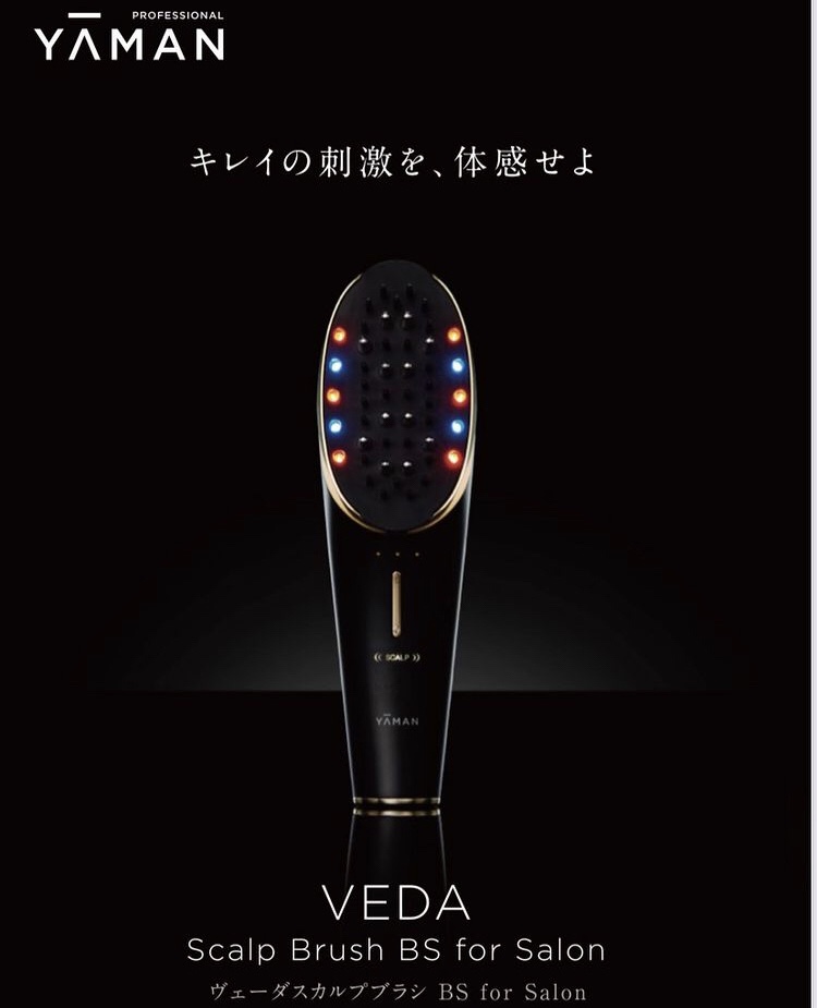 YA-MAN 購入 ヴェーダスカルプブラシBS for salon ヴェーダスカルプブラシ
