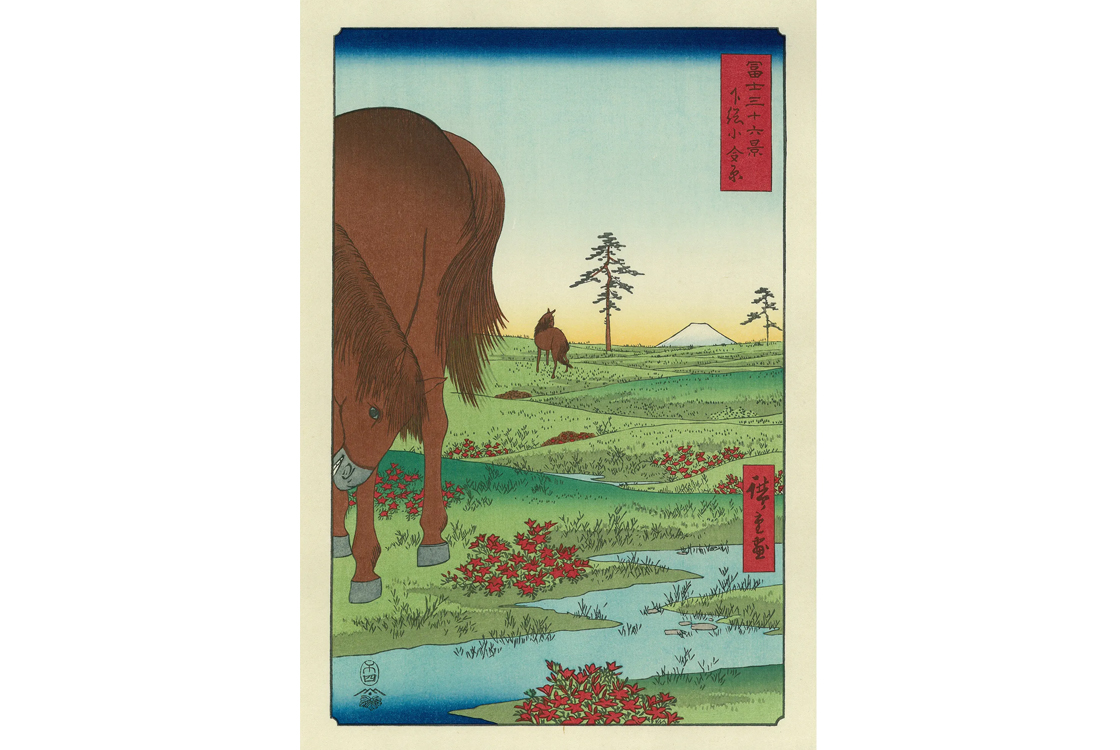 2026年は午年！ 馬を描いた浮世絵｜【北斎今昔】もっと知りたい