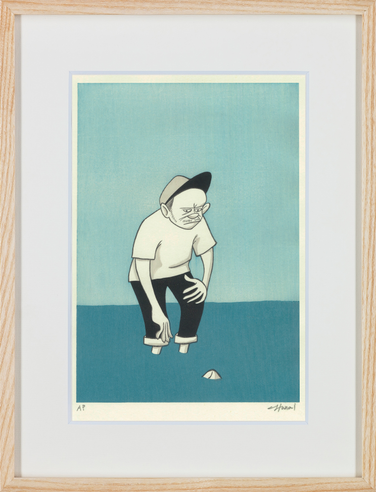 花井祐介 アートプリント「HAWAII」 ポスター Yusuke Hanai 花井祐介